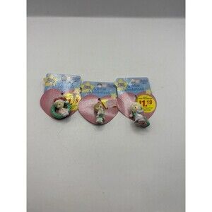 Enesco Winter Wonderland Lot of 3 1997Precious Moments Christmas Ornaments